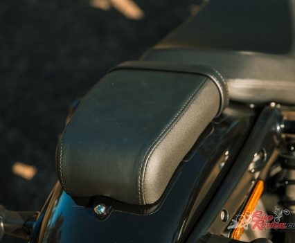 Pillion seat included on the S.