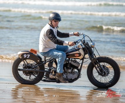 Paul competes every year on his old Harley. He loves it and is damn quick!