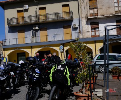 "Coffee stop in a small village. Edelweiss Bike Tours is big on coffee stops!"