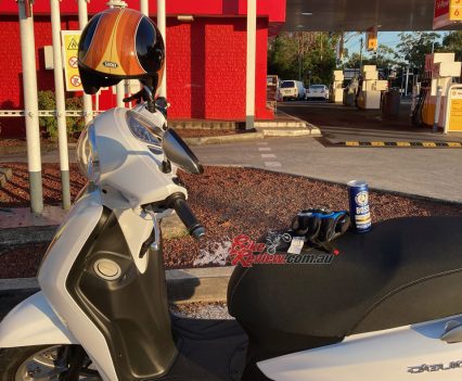 The first long trip, 20km up to Kariong to see how it handled the uphill trip. It excelled.