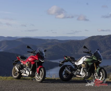 The "S" model comes with the premium suspension and a heap of extra goodies, while the standard comes with a more tradition setup.