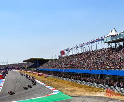 Maverick Vinales (Aprilia Racing) had made a good start to his Grand Prix, flying up to fifth from seventh on the grid.