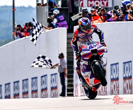 The Jorge Martin continues his roll to defeat the reigning Champion, with Miller putting KTM back on the rostrum as Marc Marquez suffers a tough Tissot Sprint.