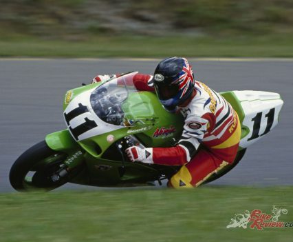 "It was definitely intimidating, at first, until I eventually figured out that everything is done for a purpose, and the only way to make the Kawasaki respond was to get on top of it, and show it who's in charge."