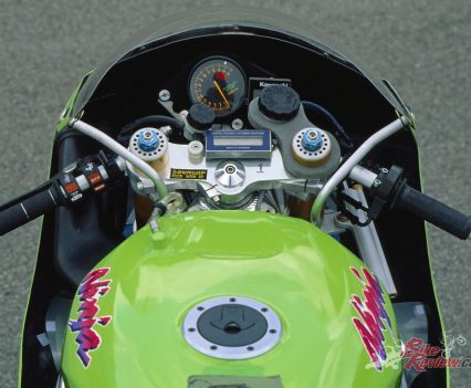 Those spectacular Ohlins poking through.