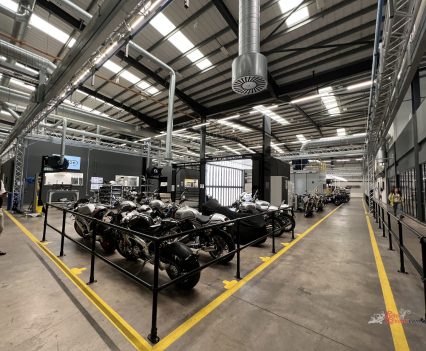 Norton factory in Solihul.