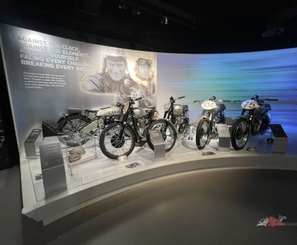 Triumph Factory museum.