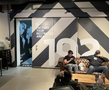 There's no phones allowed on the factory tour due to some secretive business going on behind closed doors but it's still an epic experience I'll do a full write up on.