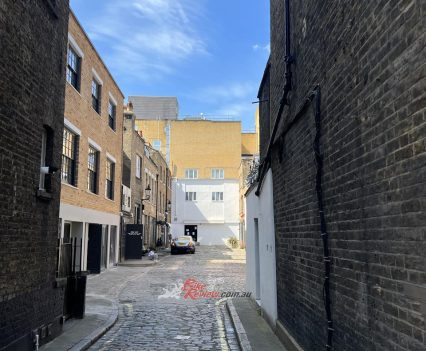 Cobble roads everywhere! This stuff is slippery.