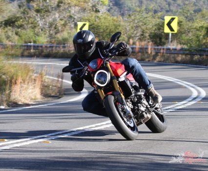 Plenty of feel from the front-end.