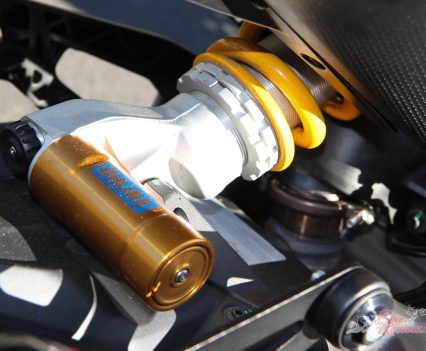 Ohlins shock.