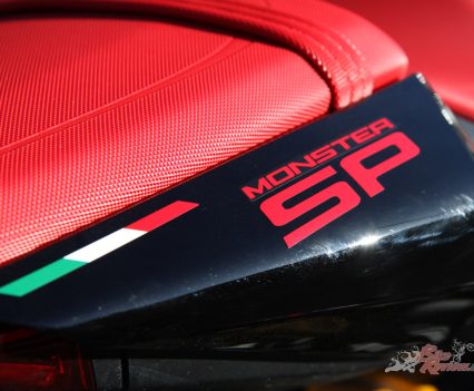 A Ducati SP used to be a super special edition motorcycle, these days bikes are already pretty well equipped as standard.