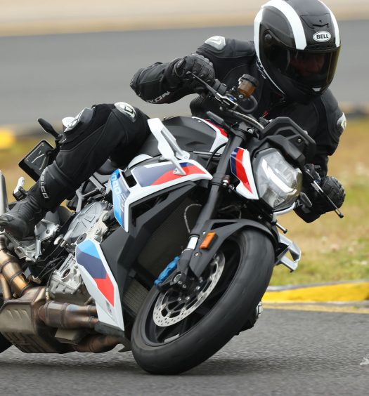 "It really takes a bit of hanging onto with no fairing and the sense of speed is greater because of it."