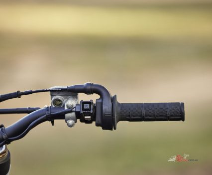 Right hand controls.