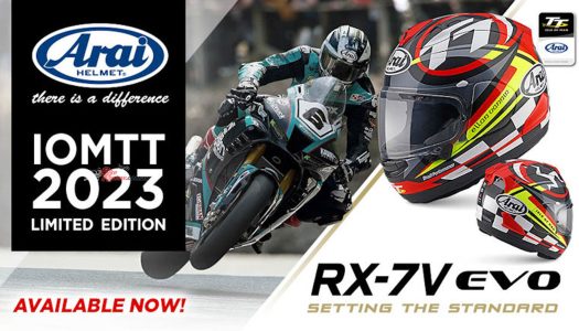New Products: 2023 IOM TT Arai RX-7V EVO