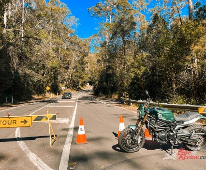 Usually, I'd come from here and head back up through Waterfall to do a loop.