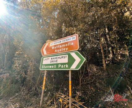 If you turn left, you get a few more twisties.