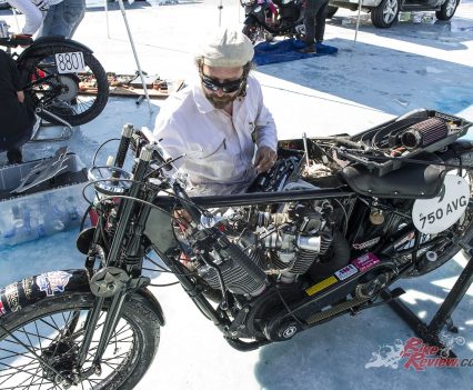 Lovegrove-tuned 750cc V-twin JAP engine, one of a small batch produced in 1954 of around 30 special race motors.