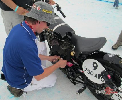 Brough Superior 750 Baby Pendine.