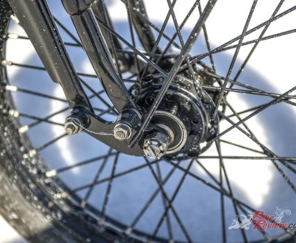 Front brakes? No need...