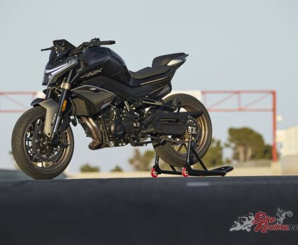 Lightweight aluminium alloy wheels.