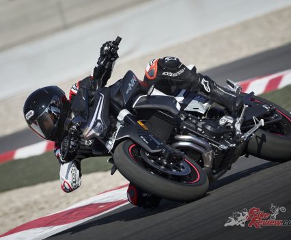 The new 800NK range is jam-packed with advanced tech, including the choice between three riding modes (Street, Sport and Rain) via the ride-by-wire throttle.