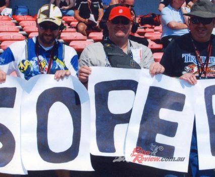 Soper fans in 2009.