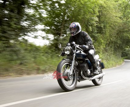 John on the Benelli in 2010.