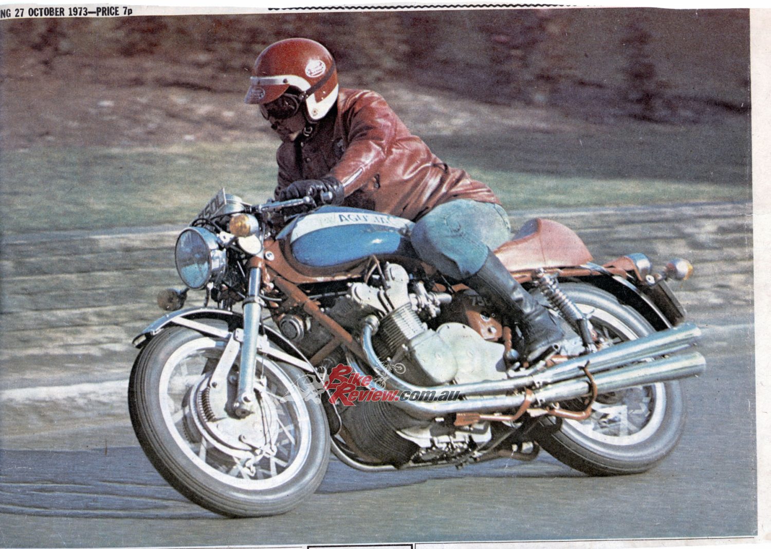 Despite a claimed 65hp@7,900rpm, the MV wasn’t that fast, topping out at 112mph and with a quarter mile time that could be bettered by a two-fifty.