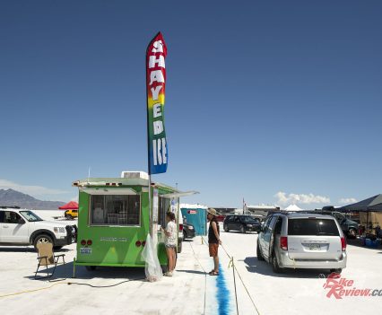 Bonneville Salt Flats.
