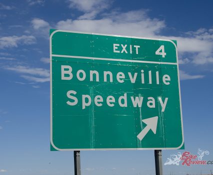 Bonneville Salt Flats.