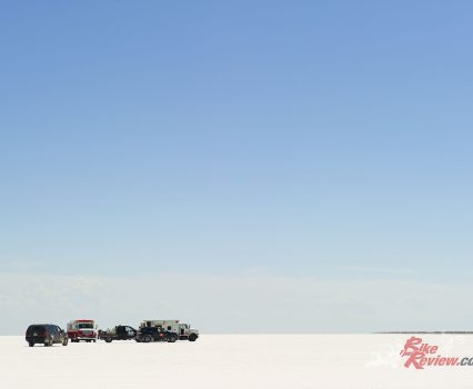 Bonneville Salt Flats.