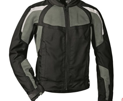 BMW’s Air Flow jacket. I used the full suit and was very happy with it. (Photo BMW Motorrad).