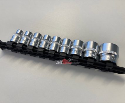 Sockets 3/4 drive 8mm to 24mm.