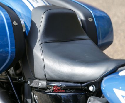 A lovely, plush seat.