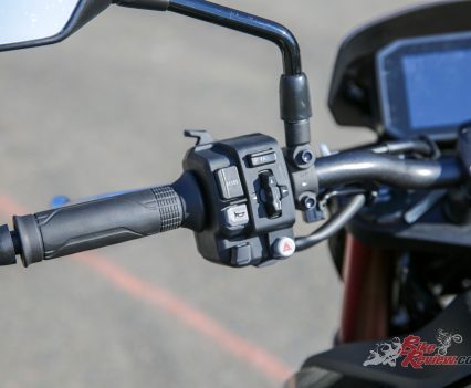 Right hand controls.