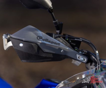 The handguards were also replaced in favour of tougher ones.