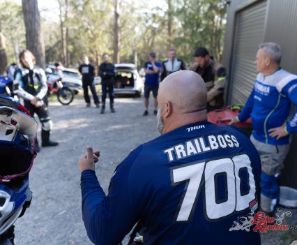 Riders briefing by Greg Yager of RideADV.