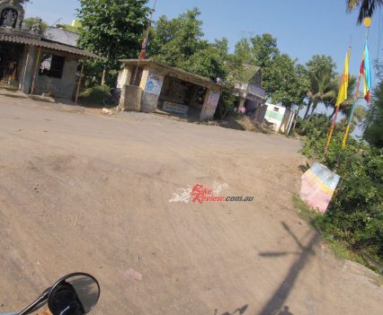 It was a short ride but we put the 350 through some punishment. These villages were amazing to see.