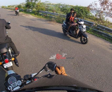 Royal Enfield Bullet 350 launch.