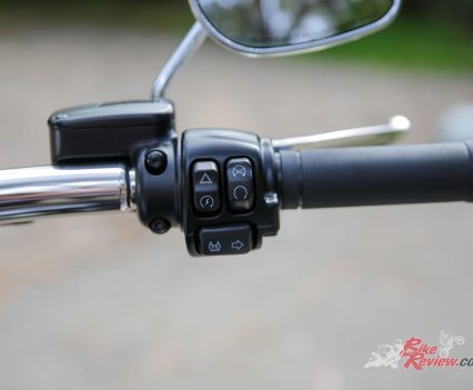 Right hand controls.