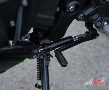 Quick shifter fitted as standard on the RR.