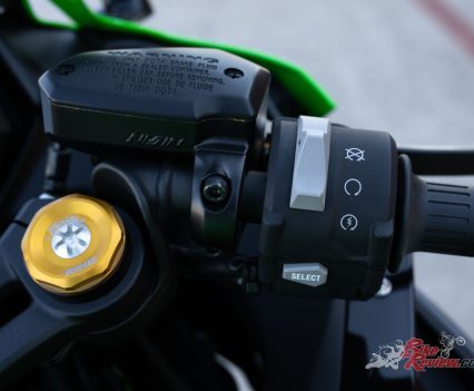 Right hand controls.