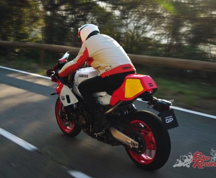 The KYB upside down forks are fully adjustable for preload and compression damping as well as rebound damping.