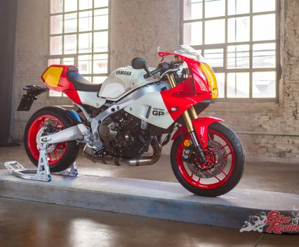 This new model pays homage to some of the most celebrated race machines from Yamaha’s illustrious past in a way never seen before in the Sports Heritage range.