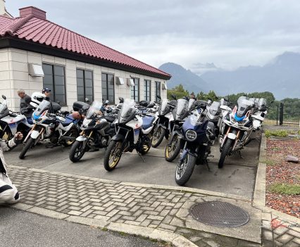 Honda helped out with the loaner bikes, a good chance to test some bikes we don't get in Australia!