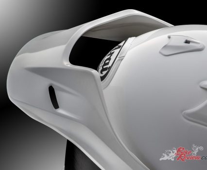 That new peak design does wonders for airflow.