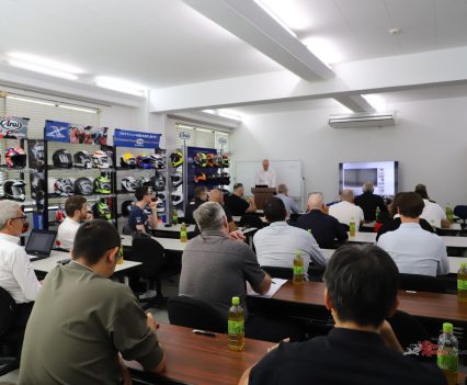 Learning about the history of Arai.