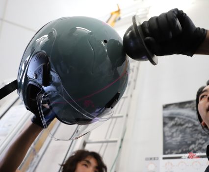 Extra hemisphere drop test.