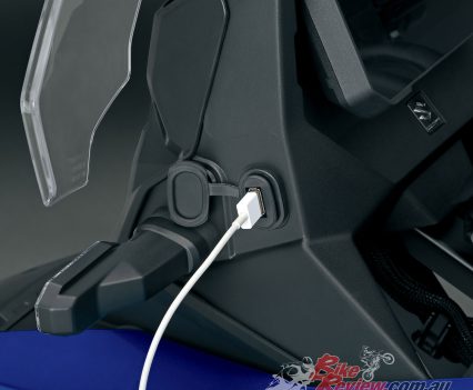 5V 2A type A USB outlet.